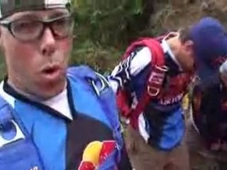 BASE jump down a Chinese sinkhole: Red Bull Air Force