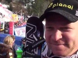 Skiiing - Klaus Kroell wins 2011 Lauberhorn downhill