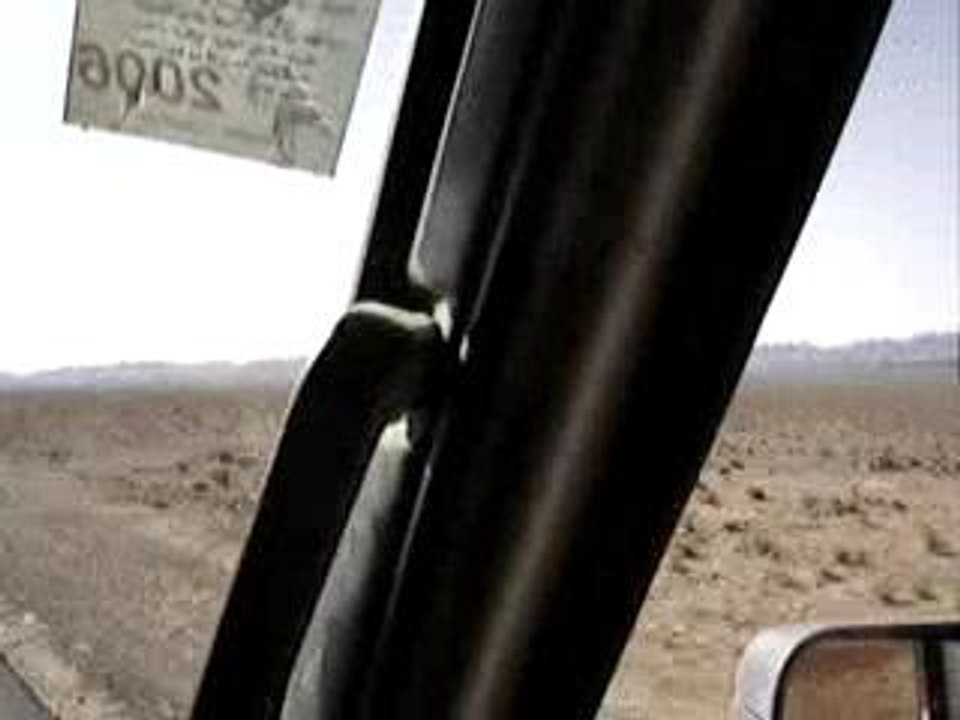 Route vers Merzouga