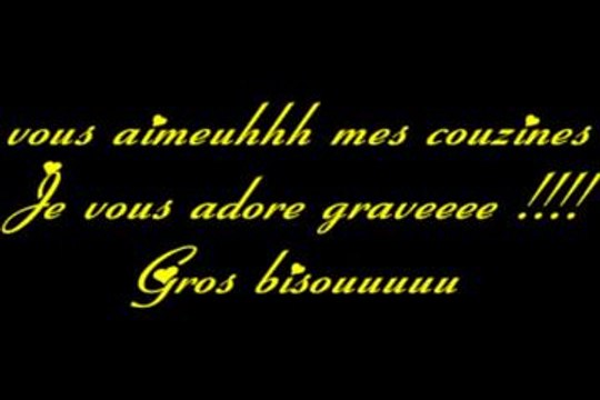 Je vous adore grave mes de fofolle