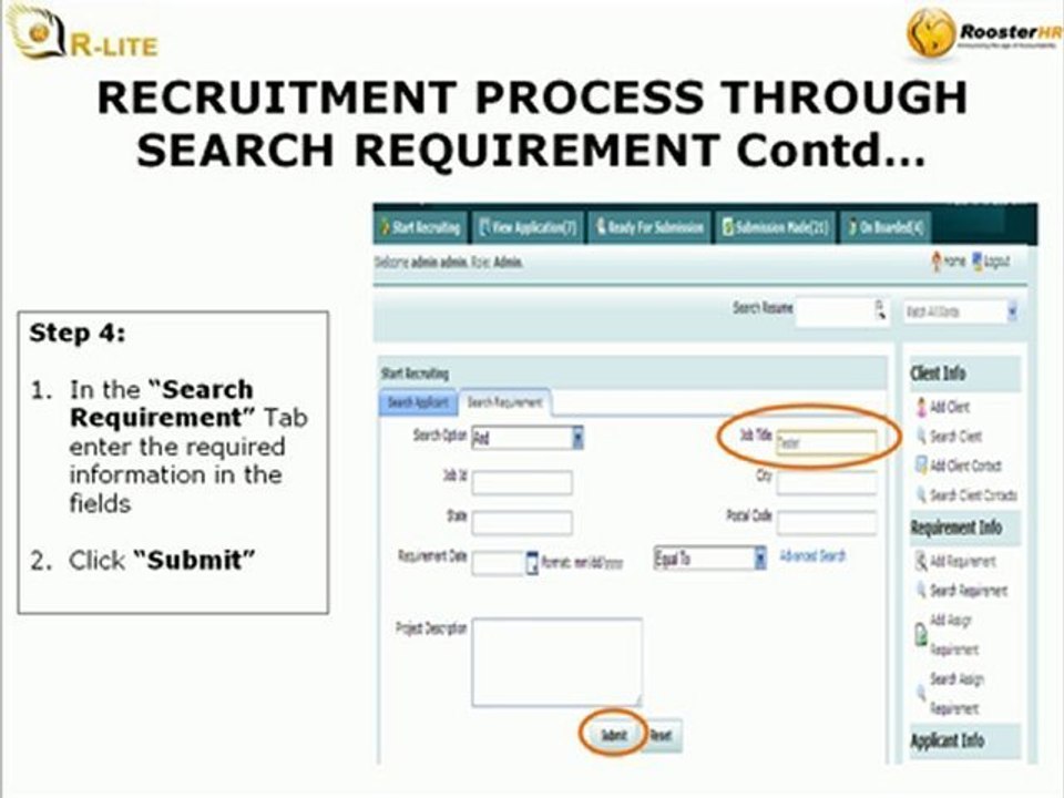 R-lite - Applicant Tracking System Software