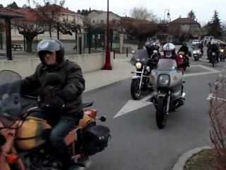 depart de l'Hivernale du Pilât 2011