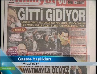 Basın Özetleri - 29 Ocak 2011 Cumartesi