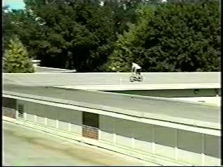 Bmx - Garrett Byrnes - Huge roof gap