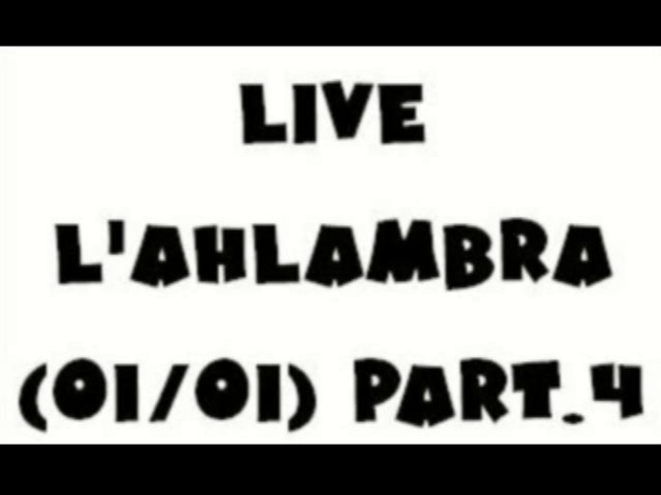 Cheba Nacera LIVE L'ALHAMBRA N°1 (PART.4)