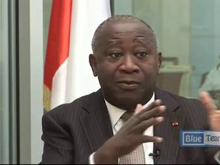 le Président laurent Gbagbo explique la crise sur TV AFRICA