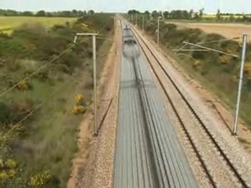 French very high speed train TGV A