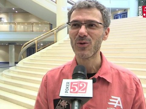 Bruno Fitoussi suite à son élimination du Main Event.