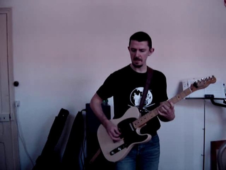 The Stray Cats - Rock this town w/ Telecaster Baja Fender