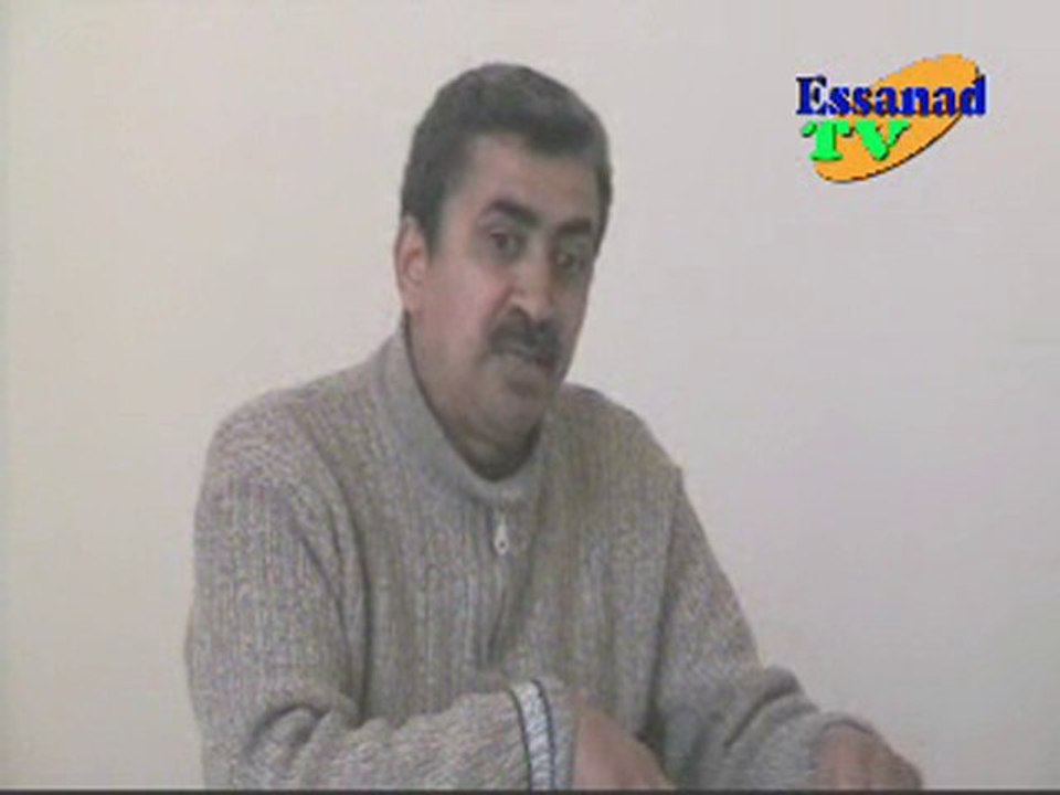 حوار مع السيد معروف البكاي - 1