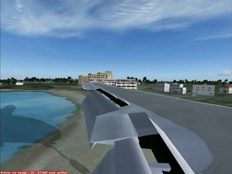 ATTERRISSAGE DC10-30 ST MARTEENS