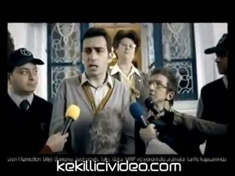 Avea Kamu Tarifesi Reklamı - Erdem Yener ( fasülye )