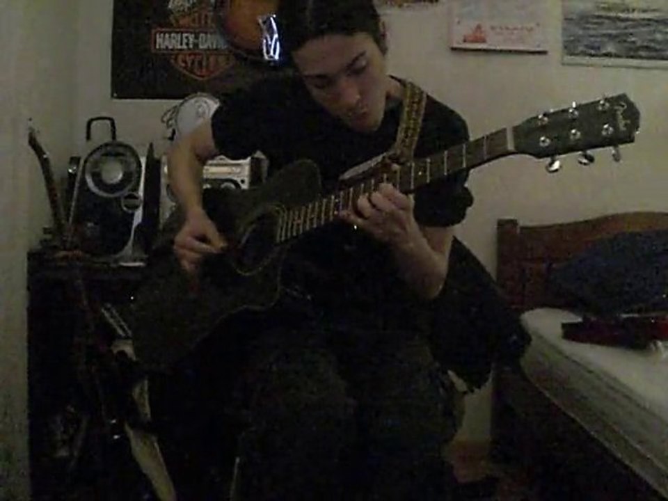 intro thunderstruck version folk =p