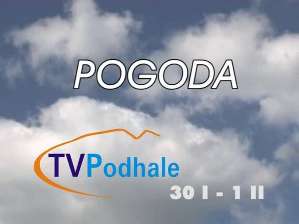 Prognoza pogody 30 I - 1 II 2011