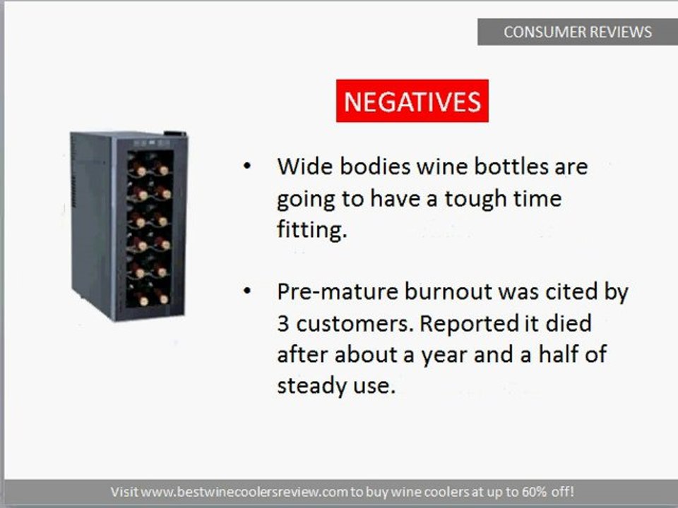Review: Sunpentown Thermoelectric Wine Cooler