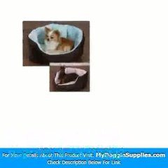 18 inches - Pink - Slumber Pet Dimple Plush Nesting Bed -