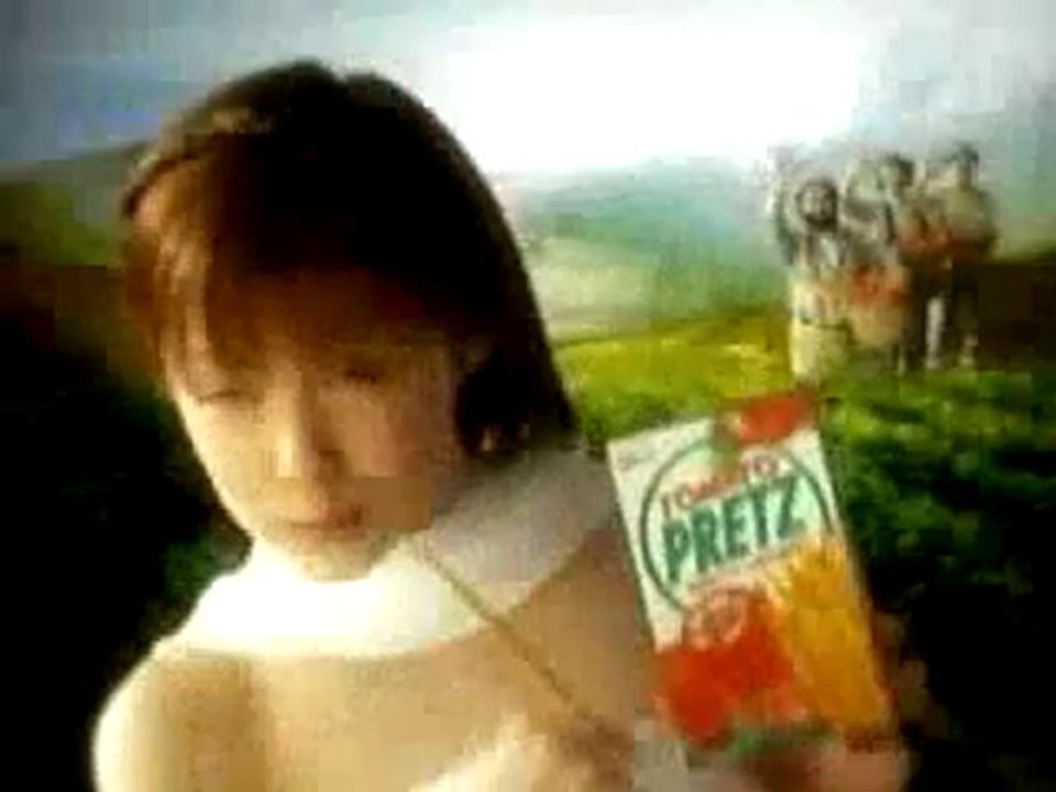 Aya Matsuura Glico Pretz CM (ft. 3 Tenors)