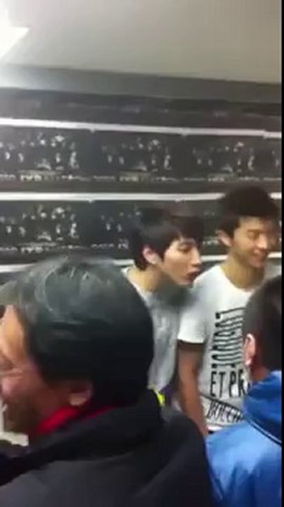 [FANCAM] 2PM BACKSTAGE JYP NATION CONCERT