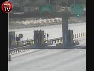 GİŞELERDE KORKUNÇ KAZA!