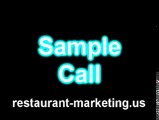 Restaurant Marketing - Using Voice Broadcating To Fill The H