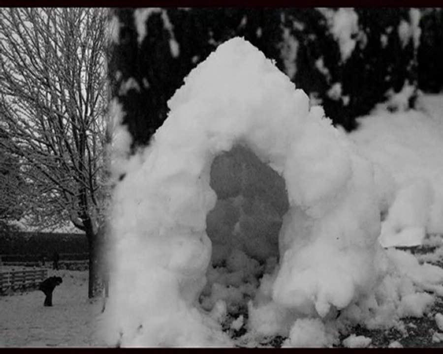 sous la neige