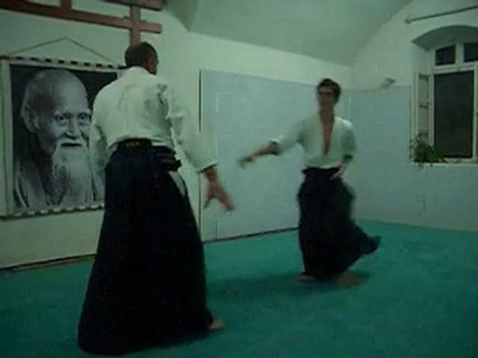 Chudan tsuki - Shiho nage ura 2è forme