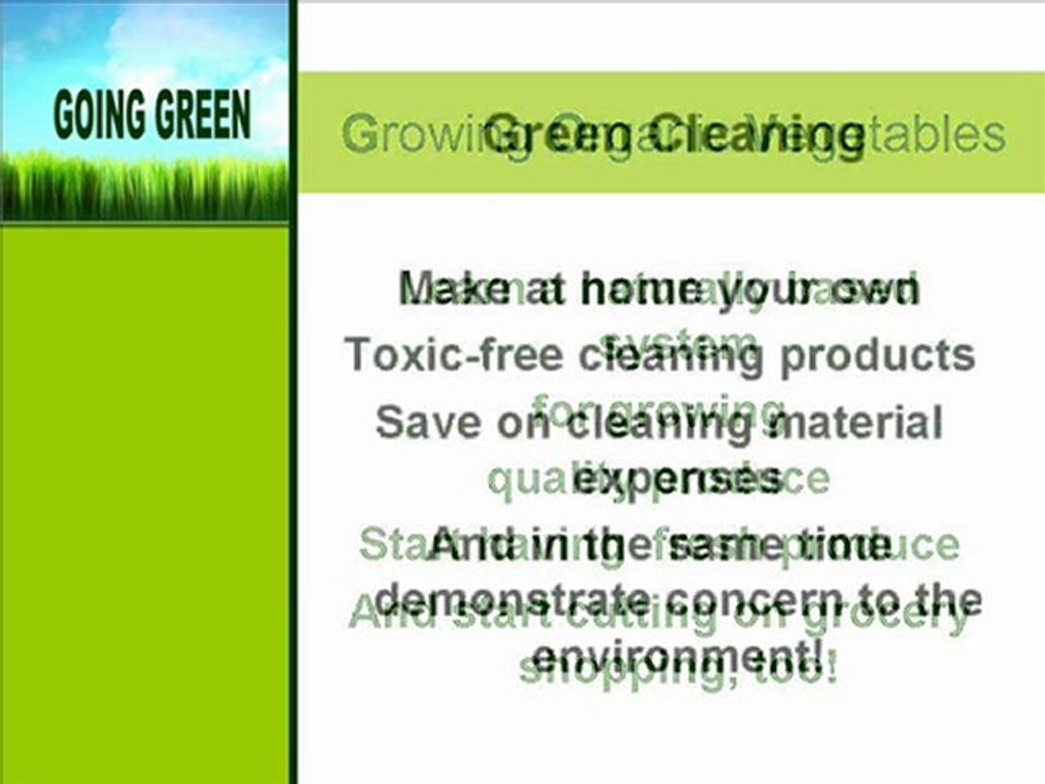 How To City  "Going Green"how to start A green lifestyle