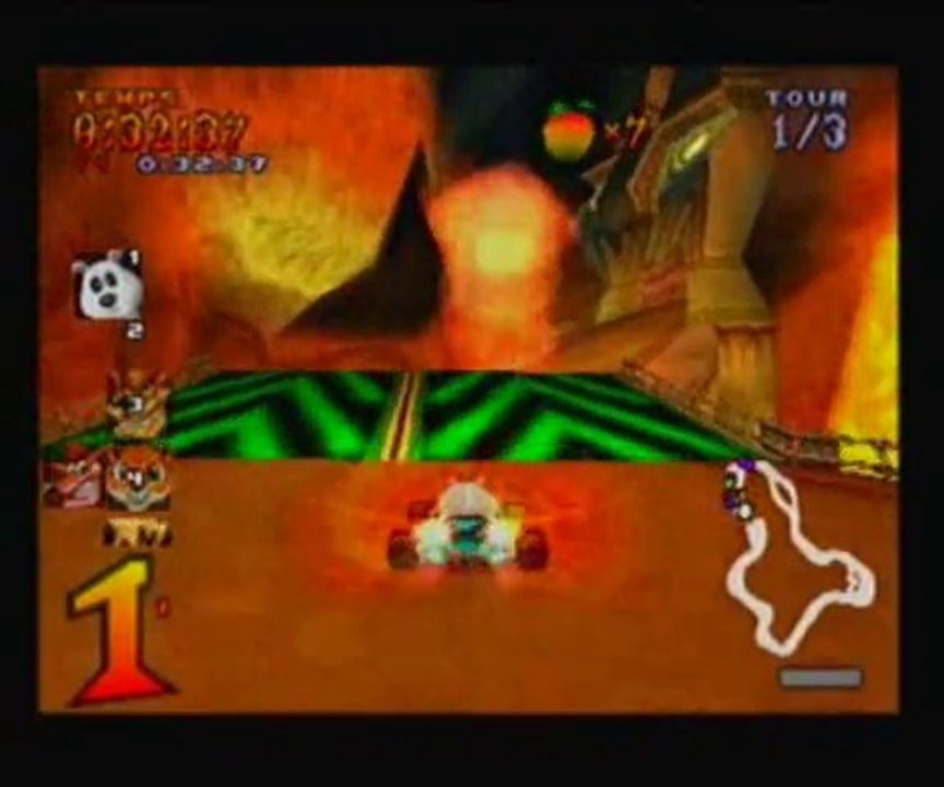 Crash Team Racing walkthrough 13 : La gemme rouge