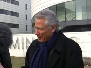 Déplacement de Dominique de Villepin à Grenoble