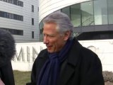 Déplacement de Dominique de Villepin à Grenoble