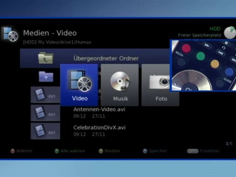 Humax: multimedia mit humax setup boxen