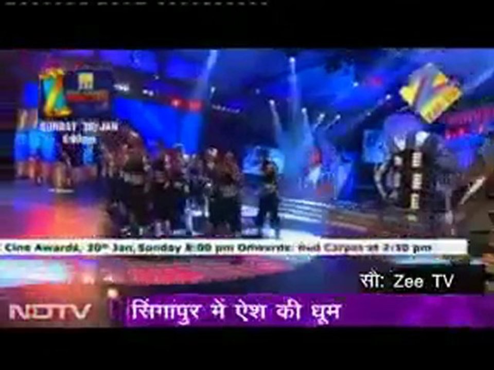 Aishwarya Rai Bachchan Zee Cine Awards Performance Ad