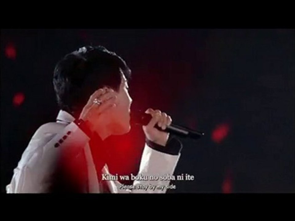 (English subbed and romanization) JYJ "Kimi ga Ireba" Live