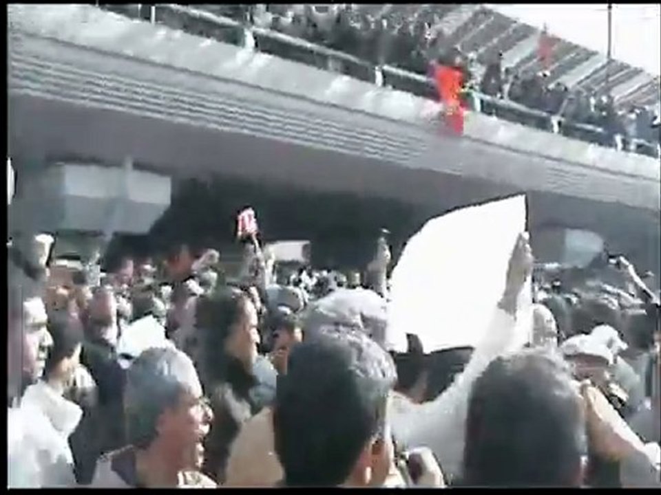 Retour Triomphal de CHEIKH RACHED GHANNOUCHI Tunisie 30/01