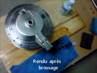 Decapages  des  pièces  du CAFE RACER