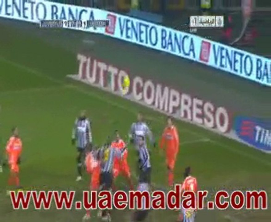 Juventus 1-2 Udinese - Italian Calcio League A 2010/2011