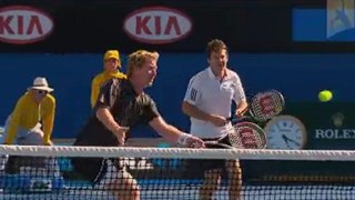 Drive with Mark Woodforde at the Australian Open and KIA