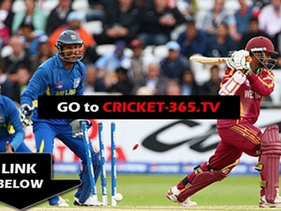 1st ODI Sri Lanka vs West Indies live streaming 2011, SL vs