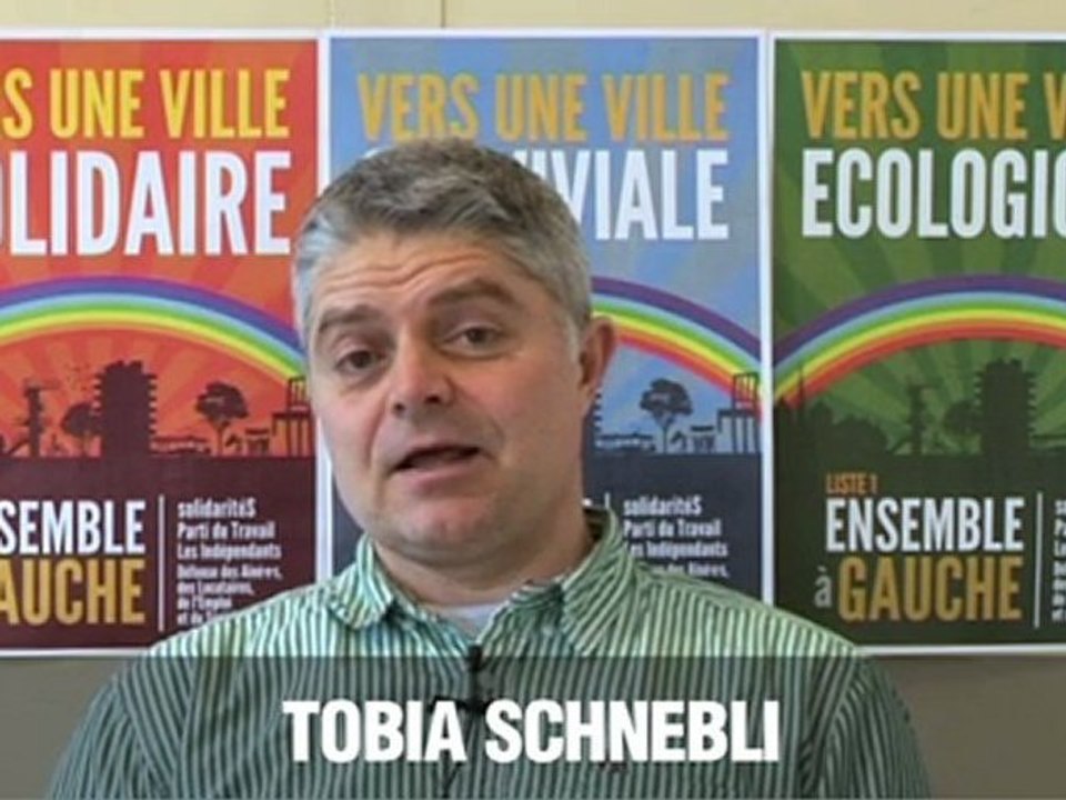 TOBIA SCHNEBLI : Pourquoi une ville solidaire?