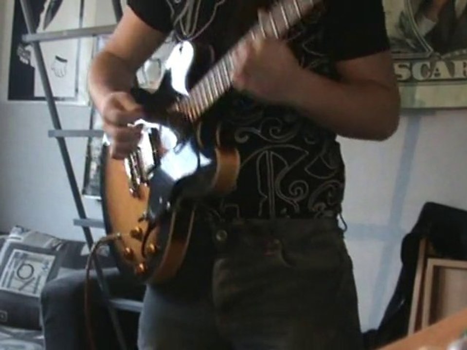 back in black guitare