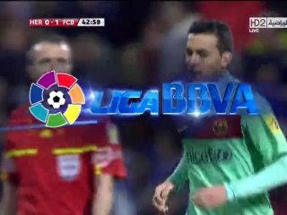 Barcelona - Hercules (3-1) 2011 Pedro