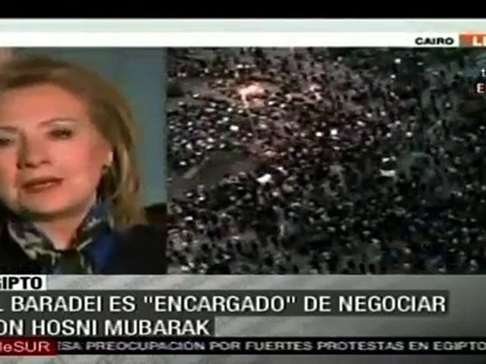 Miles exigen renuncia de Mubarak