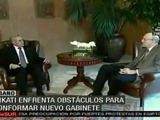 Fuerzas políticas de Líbano intentan coformar el nuevo gobierno