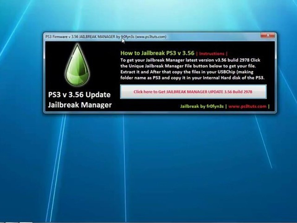 PS3 Jailbreak Custom firmware Geohot v 3.56 is OUT! Download
