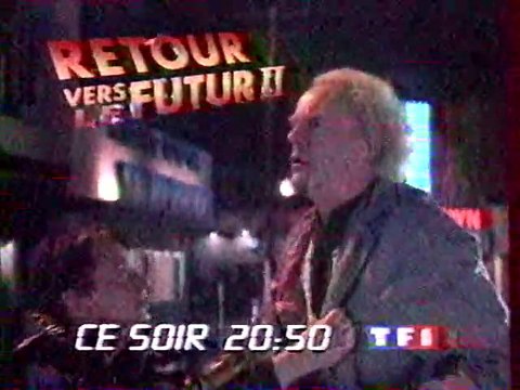 Bande Annonce Du Film Retour Vers Le Futur2 Aout 1994 TF1