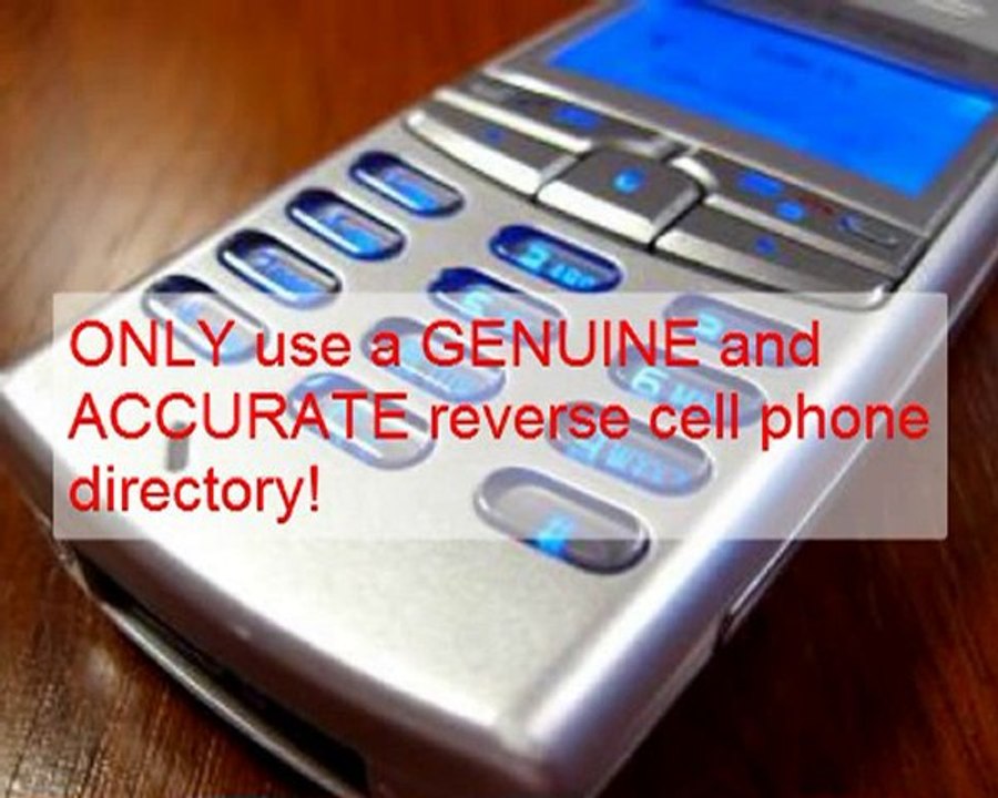 cell phone lookup