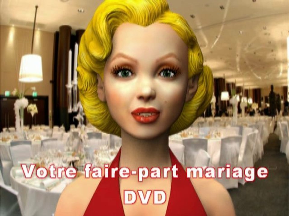 Faire-part DVD international