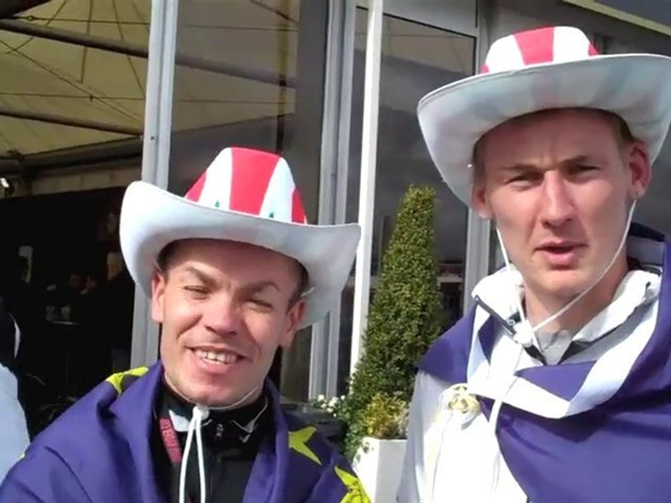 European Fans Dress Up To Support Their Ryder Cup Team at C