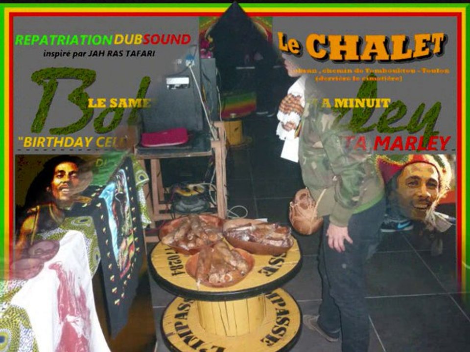 Celebration Birthday BOB ROBERT NESTA MARLEY