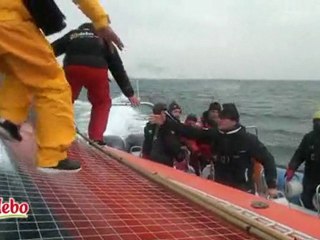 29-01-11- Top départ pour Thomas Coville et Sodebo